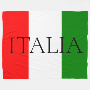 Manta Polar Bandera Italiana Grande ITALIA