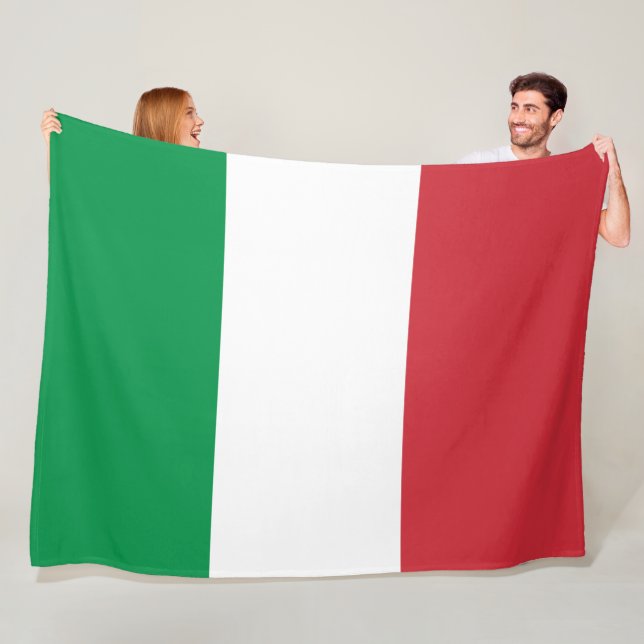 Manta Polar Bandera italiana (Italia) (In situ)