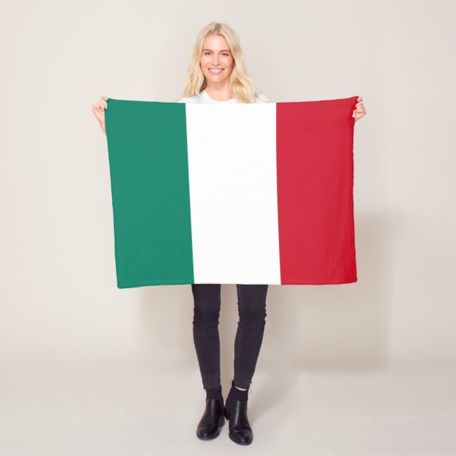 Manta Polar Bandera italiana Italia Il Tricolore (In situ)