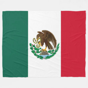 MANTA POLAR BANDERA MEXICANA