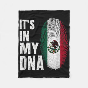 Manta Polar Bandera Mexicana México está en mi Adn