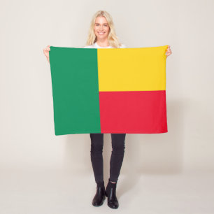 Manta Polar Bandera patriótica de Benín