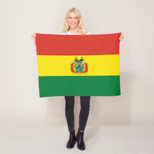 Manta Polar Bandera Patriótica de Bolivia