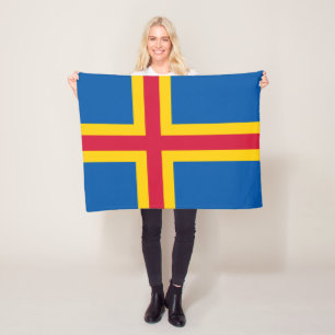 Manta Polar Bandera patriótica de las Islas Åland