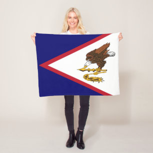 Manta Polar Bandera patriótica de Samoa Americana