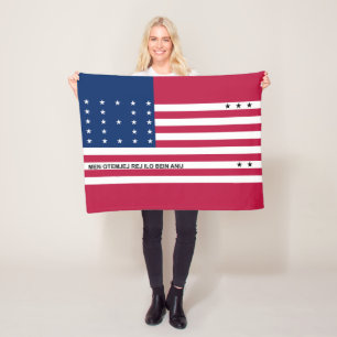 Manta Polar Bandera patriótica del atolón Bikini