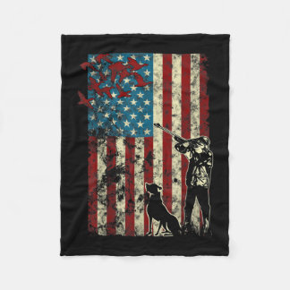 Manta Polar Bandera patriotica estadounidense perturbada por l
