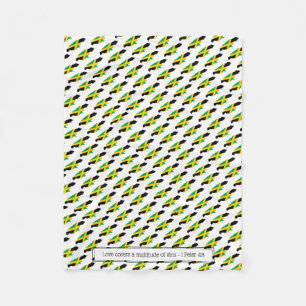 Manta Polar BANDERA personalizado Patriótica JAMAICA