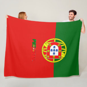 Manta Polar Bandera portuguesa
