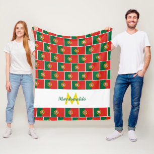 Manta Polar BANDERA PORTUGUESA personalizada