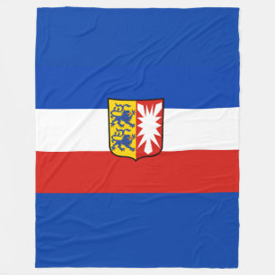 Manta Polar Bandera Schleswig-Holstein Fleece Blanket