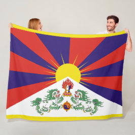 Manta Polar Bandera tibetana