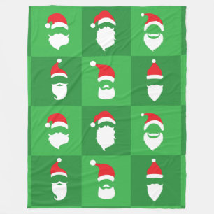 Manta Polar Barba de Santa Claus