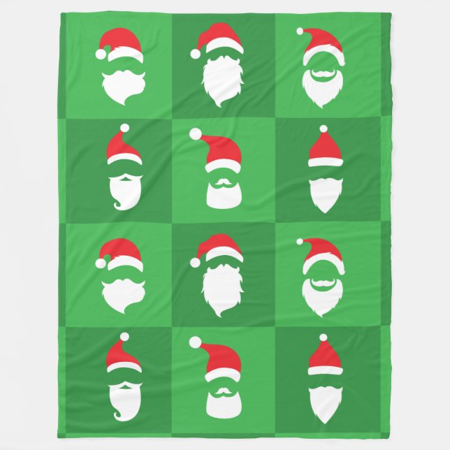 Manta Polar Barba de Santa Claus (Anverso)
