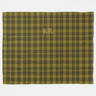 Manta Polar Barclay Tartán con sus iniciales, Scottish Plaid