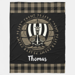 Manta Polar Barco de Dragón Viking Personalizado de larga dura