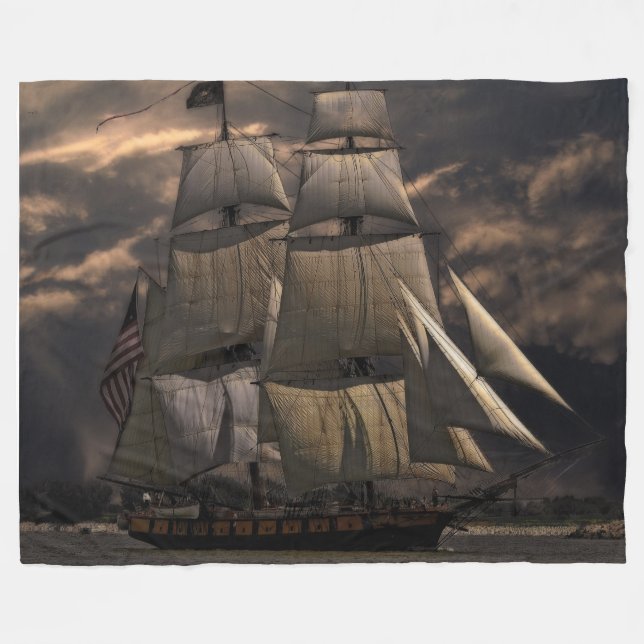 MANTA POLAR BARCO DE VELA (Frente (Horizontal))