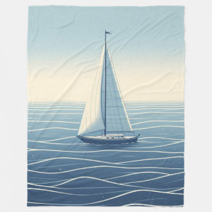 Manta Polar Barco de vela en alta mar