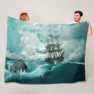 MANTA POLAR BARCO EN AGUAS DE HISTORIA