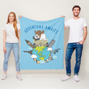 Manta Polar Bare Bears - Aventura