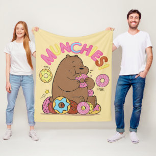 Manta Polar ¡Bare Bears - Grizz Donut Munchies!