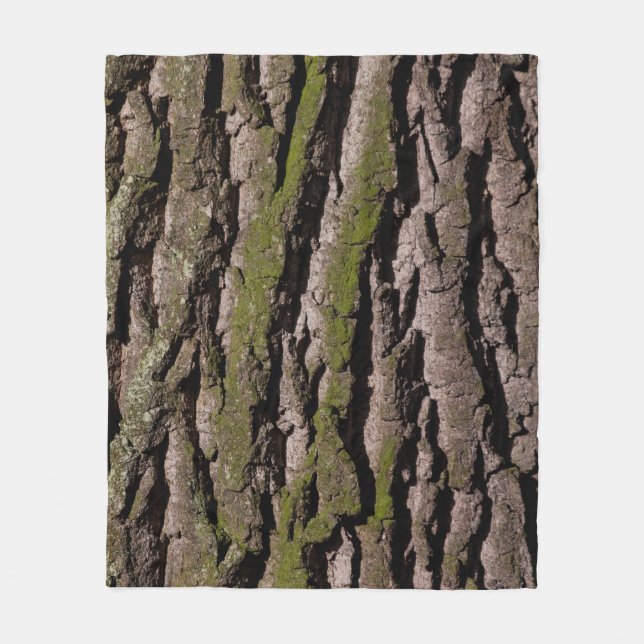 Manta Polar Bark tree oak moss trunk wood (Anverso)