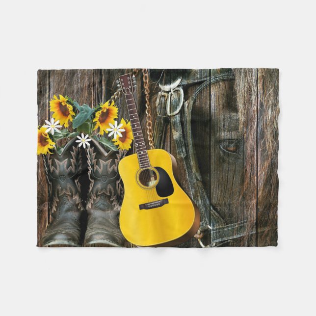 Manta Polar Barn en Dios en el que confiamos (Frente (Horizontal))