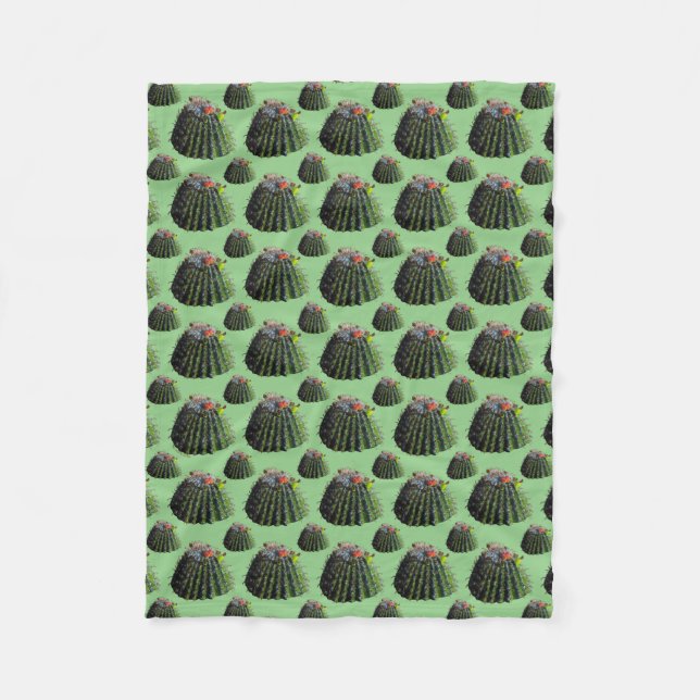 Manta Polar Barrel Cactus Fleece Blanket (Anverso)