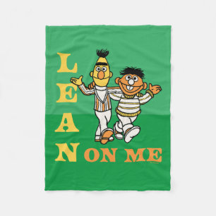 Manta Polar Barrio Sésamo   Bert y Ernie Lean sobre mí