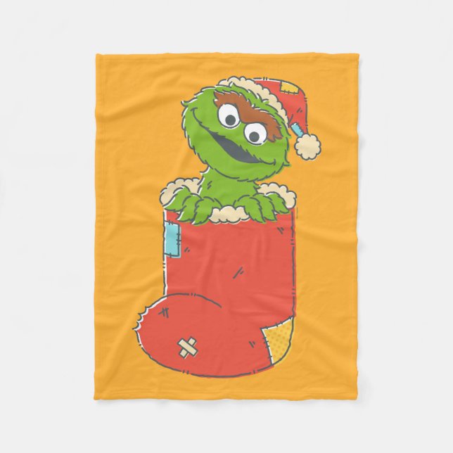 Manta Polar Barrio Sésamo | Óscar de época en reposición (Anverso)