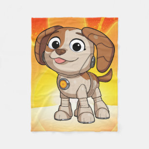 Manta Polar Barrio Sésamo Tango de los edificios Mecha