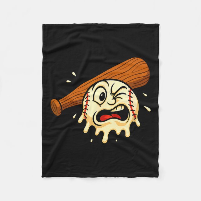 Manta Polar Baseball Drip Team For Boys Ice Cream Cool  (Anverso)