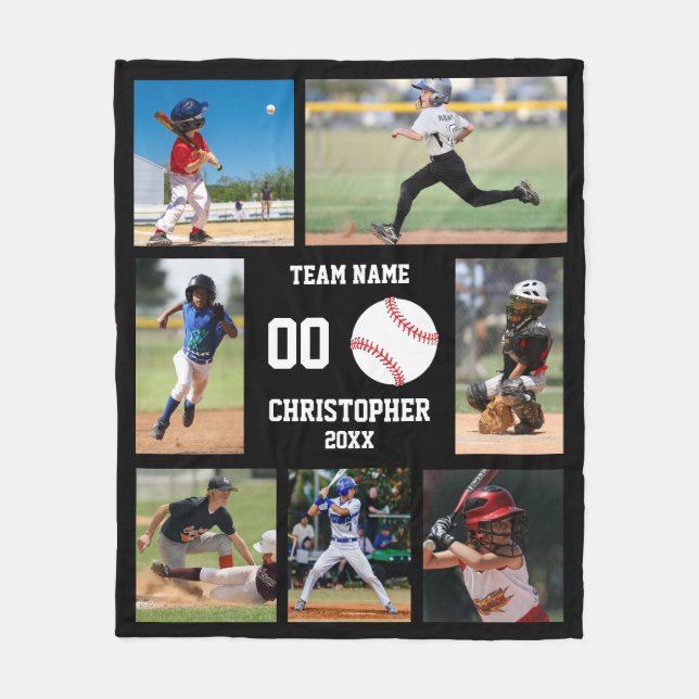Manta Polar Baseball Senior Night Sports Keepsake (Anverso)