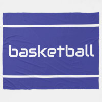 BÁSKETBOL Tiras Deportivas Elegantes Sobre Azul Pr