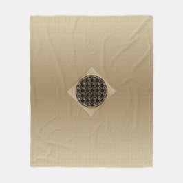 Manta Polar Bat Chinese Symbol Fleece Blanket