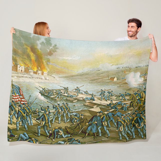 Manta Polar BATALLA de FREDERICKSBURG 1862 (In situ)