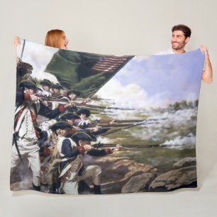 MANTA POLAR BATALLA DE GUERRA REVOLUCIONARIA