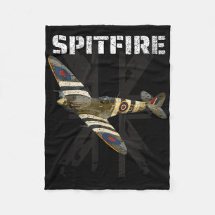 Manta Polar Batalla Spitfire Ww2 De Gran Bretaña Combate El Av