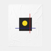 Bauhaus Art Composición Geométrica Negra