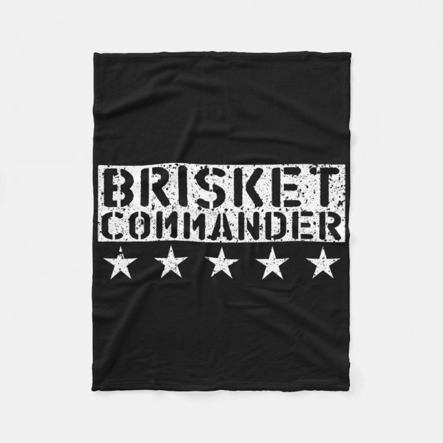 Manta Polar [bbq Dude] Brisket Commander Bbq Shirt  (Anverso)