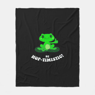 Manta Polar Be HopTimistic | Gracioso Frog Lover | Rana Cuta