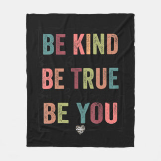 Manta Polar Be Kind Be Brave Be True Be Happy Be You Leopard H