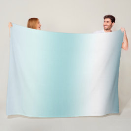 Manta Polar Beach Aqua Blue Ombre