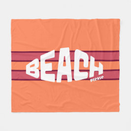 Manta Polar Beach Please Coral & Pink Strike