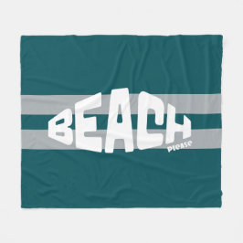 Manta Polar Beach Please Philadelphia Football Green & Silver
