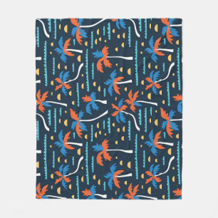 Manta Polar Beach Vibes: Elegancia hawaiana vintage.