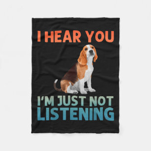 Manta Polar Beagle Art Para Hombres Mujeres Beagle Temática Be
