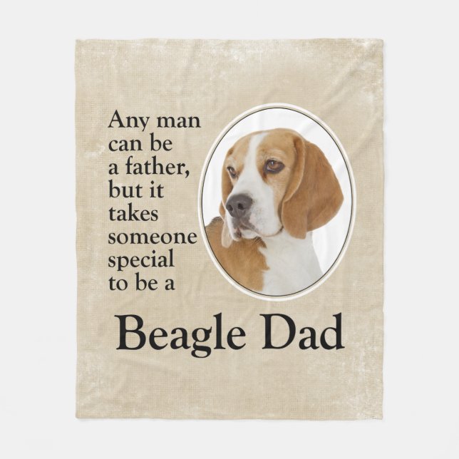Manta Polar Beagle Dad (Anverso)