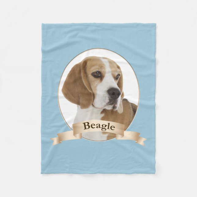 Manta Polar Beagle Fleece Blanket (Anverso)
