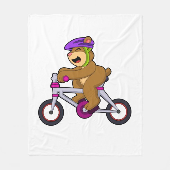 Manta Polar Bear with Bicycle & Helmet (Anverso)